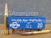 20 Round Box - 30-06 Springfield 150 Grain Soft Point Prvi Partizan Ammo - PP30061